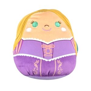Squishmallows Disney Princess Rapunzel , Plush Toy, KellyToys, 8-inch